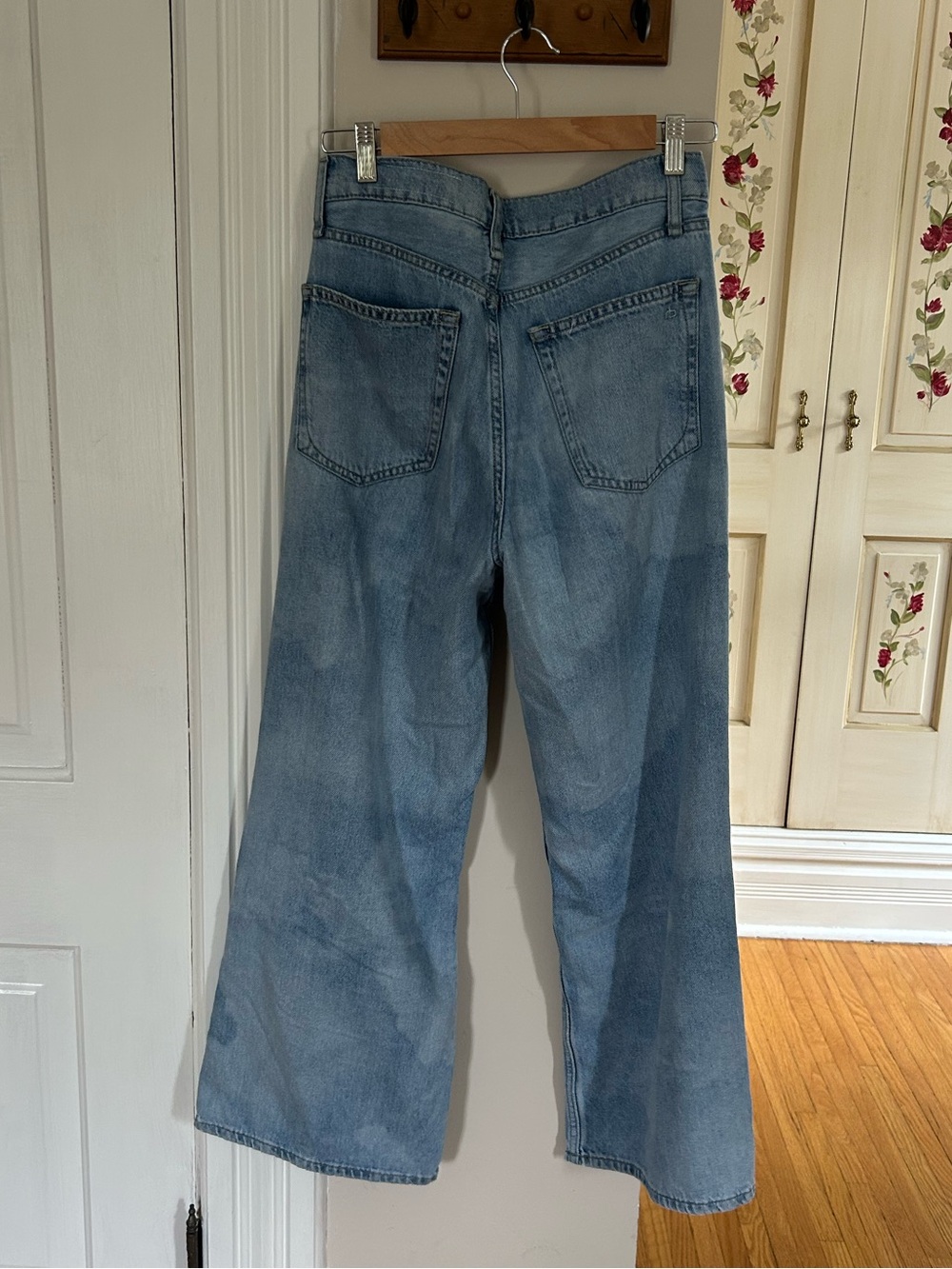 Rag & Bone featherweight Annie cropped wide leg jeans - Picture 5 of 7